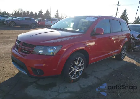 2016 Dodge Journey R/T z USA, uszkodzony, nr VIN 3C4PDDEG6GT248119